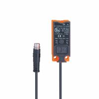 IFM Capacitive Proximity Sensor: M8, PNP, PNP, IO-Link, COM1 (4.8 kBaud) (MPN KQ6004). Key specifications — Communication Interface: IO-Link; Transmission Type: COM1 (4.8 kBaud); Brand: IFM; DC Supply Voltage Rating: 10 to 30V DC.