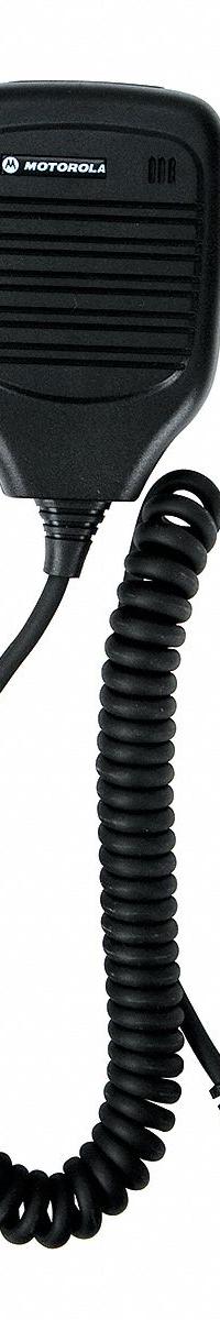 MOTOROLA Speaker Microphone: Fits Motorola, Push To Talk, 53724. Key specifications — Compatible Radio Series: Talkabout T600; Color: Black; Radio Connector Type: M6; Brand: MOTOROLA; Manufacturer Part Number: 53724; Push To Talk: Yes.