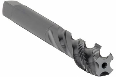 WIDIA GTD Spiral Flute Tap: M30x3.5 Metric, 6H, 4 Flute, Semi-Bottoming Chamfer (MPN VTSFT-TC6556) - General Purpose Spiral-Flute Taps