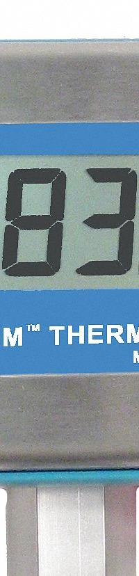 WAHL Digital Process Thermometer: -328°F to 1,472°F /-200°C to 800°C, 1/2 in Thread Size, Female (MPN D1396-18N). Key specifications — attr1275175: +/-0.1°F/+/-0.1°C for 1 Year Period At Ambient Temp 23°C +/- 5°C; attr1275180: WAHL.