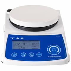 COLE PARMER Hot Plate Stirrer: US Std Plug Type, 1 Positions, 5 1/4 in Plate Wd, 5 1/4 in Plate Lg (MPN 04661-45). Key specifications — attr1025312: COLE PARMER; attr1025316: Digital; attr1025320: Yes; attr1025337: Hot Plate Stirrer; attr1029342: Hot Plate; attr1029343: Yes; attr1071280: 115V AC; attr1433246: US Standard.