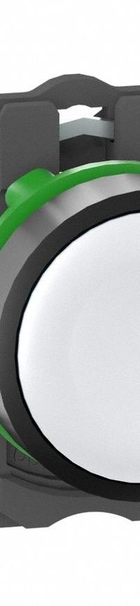 SCHNEIDER ELECTRIC Wireless Push Button Transmitter: 22 mm Panel Mounting Size, XB5R (MPN ZB5RTA1). Key specifications — attr207014: ZB5RTA1; attr1020909: Momentary; attr1020910: Transmitter; attr1020912: White; attr1020913: Plastic; attr1020918: None; attr1020930: Non-Illuminated; attr1020931: Plastic.