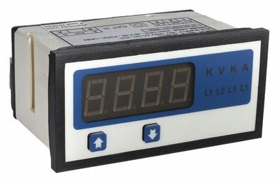 APPROVED VENDOR Digital Panel Meter: 0 Display Span - Min, 300 Display Span - Max, 12G481 - AC Current Digital Panel Meters