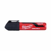 MILWAUKEE Ink Industrial Marker: Chisel, Black, Std Actuation Style, Chisel (MPN 48-22-3260). Key specifications — attr1270572: Plastic; attr1270599: Less than 30 sec; attr1270608: MILWAUKEE.