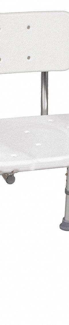DMI Shower Chair: Plastic, 19 in Max. Seat Wd, 350 lb Wt Capacity (MPN 522-1733-1900)
