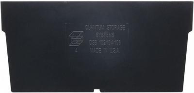 QUANTUM STORAGE SYSTEMS Bin Divider: 6 in x 3 in, Not Electrostatic Discharge Conductive - Plastic Shelf Bin Dividers