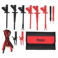 POMONA Test Lead Kit: CAT III 1000V, Std Probe, 1,000 V Max Volt, 10 A Max Current, 4 ft Lg (MPN 5904-G). Key specifications — Brand: POMONA.