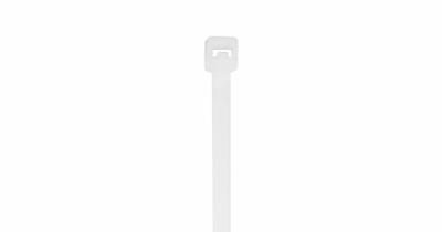 GRAINGER Cable Tie,Standard,7.1 in,Natural,PK100 (MPN 911Z99) - All Purpose Nylon Cable Ties