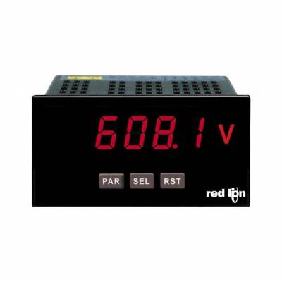 RED LION Universal DC Input Meter: 99,999 Display Span - Min, -19,999 Display Span - Max - Multi-Function Digital Panel Meters