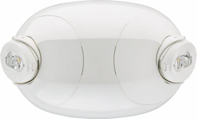 LITHONIA LIGHTING Remote Head: LED, Plastic, Ceiling/Wall, 2 W Lamp Watt, 2 Lamps, 5 to 30 V - Plastic Remote Heads
