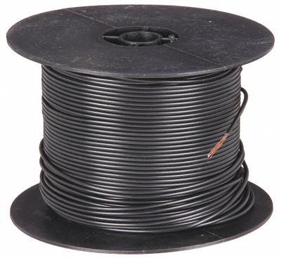 GROTE Primary Automotive Wire: GPT, 500 ft, 1 Conductor, 16 AWG, Black - PVC-Insulated General Purpose Primary Wires