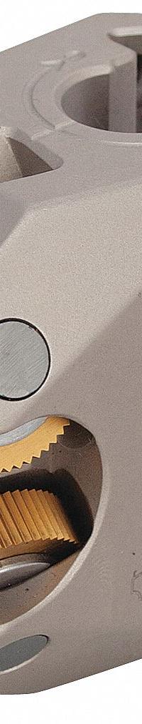 DORIAN Knurling Holder: 2 Knurls Required, CNCKH, 2 Head Ht, 2 in Head Lg, 1-1/4 in Head Wd (MPN CNCKH-3-M)