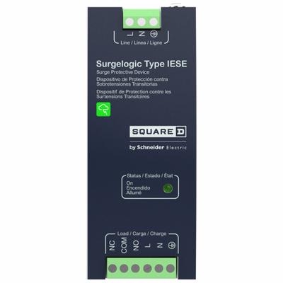 SQUARE D Surge Protection Device: Single Phase, 120V AC, 2 Poles, 3 Wires - DIN Rail Internal-Mount SPDs