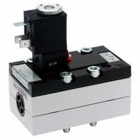 AVENTICS Solenoid Air Control Valve: Series 581, Single Solenoid, Five-Way / Two-Position, 110V AC (MPN 5812110300). Key specifications — attr1077643: Plug-In; attr1093108: Solenoid Coil Included; attr1077629: AVENTICS; attr1077665: Internal Pilot; attr1077689: Spring Return; attr1077692: 581; attr1077625: 5812110300; attr1077679: Non-Locking.