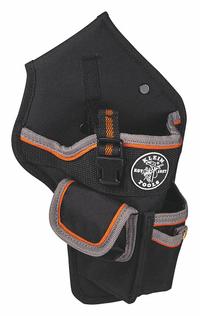 KLEIN TOOLS Tool Pouch: For 2 in Belt Wd - Max, 4 Pockets, Black, Ballistic Weave (MPN 5183). Key specifications — Closure Type: Snap; Attachment: Belt Slot; Color: Black; Brand: KLEIN TOOLS; For Tool Type: Cordless Drills.
