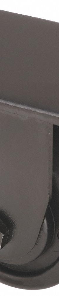 APPROVED VENDOR Plate Caster: Rigid, No Brake, Polypropylene, 3 in Wheel Dia, 1 3/4 in Wheel Wd (MPN 20PB03201R). Key specifications — Wheel Bearing Type: Roller; Wheel/Tread Color: Black; Brand: APPROVED VENDOR; Caster Type: Rigid.