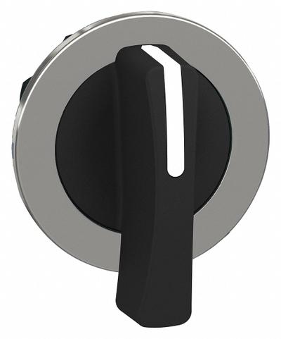 SCHNEIDER Long-Handled Selector Switch: 30 mm Panel Mount Size, 3 Positions - Selector-Switch Operators