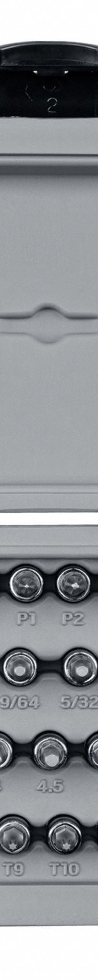 TEKTON Socket Bit Set: 26 - 50 Pieces, 1/4 in Drive Size, 44 Pieces, 8 3/8 in Overall Lg (MPN SHB90302). Key specifications — attr1216280: Fixed Insert; attr1216283: TEKTON; attr1225718: 2 to 8 mm (Hex Metric); attr1227491: 1/4 in.
