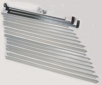 DAYTON Hydronic Unit Heater Louver: Vertical Louver Kits, 1EBC3/4NHG6, Steel, Gray (MPN 5ZKD7). Key specifications — Brand: DAYTON; Material: Steel; Color: Gray; Overall Dimensions - H x W x D: 31-11/16 in x 33-1/4 in x 3-5/8 in; Compatible Grainger Part Number: 4NHG6.