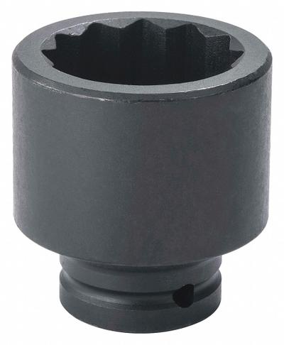 PROTO Impact Socket: 3/4 in Drive Size, Metric, 33 mm Socket Size, 12-Point, Std - 3/4" Drive Impact Sockets
