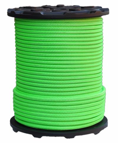 ALL GEAR Rigging and Climbing Rope: Double Braid, 9/16 in Dia, 4,300 lb Working Load Limit - Rigging & Climbing Rope