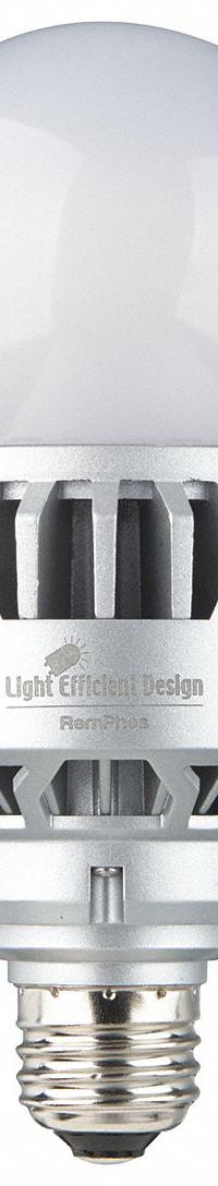 HID Replacement LED Bulb: Vertical Base Down/Vertical Base Up, A21, Medium Screw (E26), 14 W Watt (MPN LED-8015E50-G2). Key specifications — Color Temperature: 5000K; Brand: LIGHT EFFICIENT DESIGN; Shatter-Resistant: Yes.
