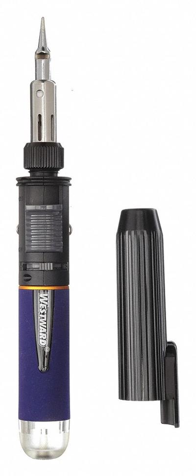 WESTWARD Butane Soldering Iron: PRO - 3-in-1 Butane Soldering Irons
