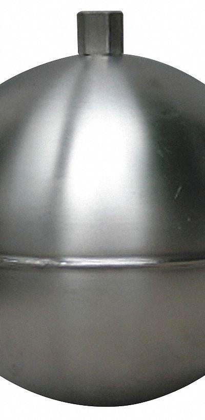 NAUGATUCK Float Ball: Float Ball - Stainless Steel Threaded Floats