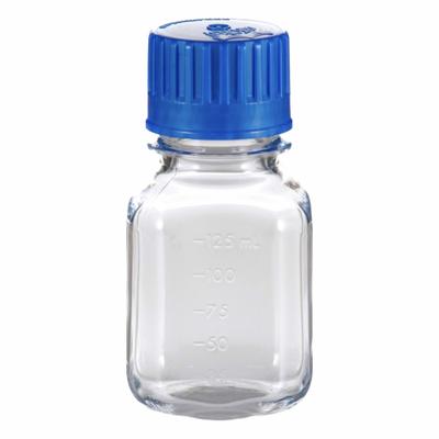 APPROVED VENDOR Media Bottle: PETG, 4.23 fl oz Capacity - oz, 125 mL Capacity - mL, Closure Included - Plastic Lab Media Bottles