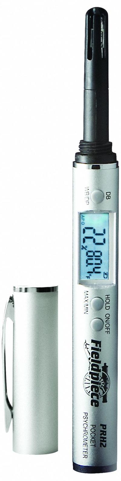FIELDPIECE Digital Psychrometer: Onboard, Ambient Temp/Dew Point/Relative Humidity - Standard Temperature & Humidity Meters