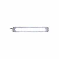 PATLITE LED Light: Linear, LED, 240 lm Max Brightness, Bracket, 5 W Watt, 24V DC ±10%, 3 m, Flood (MPN CLA2S-24A-CD-30). Key specifications — attr565515: PATLITE; attr565521: Wire Leads; attr565528: IP69K; attr565532: Polycarbonate; attr565541: 24V DC ±10%; attr872694: Flood; attr872695: 24VDC; attr1135070: 3 m.