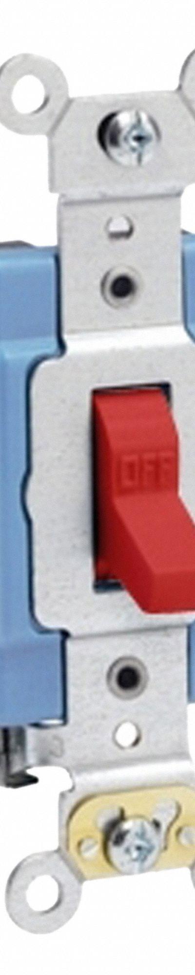 LEVITON Wall Switch: Toggle Switch - Toggle Wall Switches