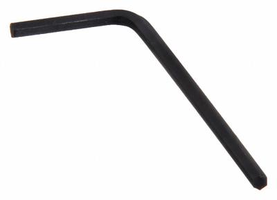 WESTWARD Hex Key: 0 Ball Ends, 2 mm Tip Size, Metric, Short, Alloy Steel, Black Oxide - L-Shaped Hex Keys