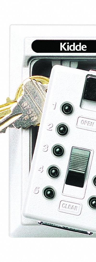 KIDDE Lock Box: Mechanical Combo Lock - Surface-Mount Lockboxes