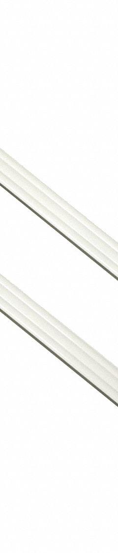 MIRREDGE Strips: 1 1/2 in Overall Ht, 36 in Overall Wd, 1/4 in Overall Dp, 2 PK (MPN 88236). Key specifications — Brand: MIRREDGE; Corner Shape: Square; Finish: Dove White; Color: White; Material: Polymer Plastic; Lighted: No.