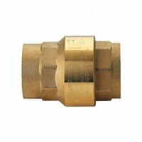 BONOMI VALVE: Swing, Inline Valve Body, 3/4 in Pipe Size, FNPT x FNPT, Brass, Female, NPT, NPT, Std (MPN 100003-3/4"). Key specifications — Brand: BONOMI.