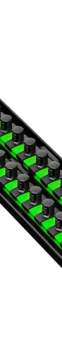 ERNST MANUFACTURING Socket Organizer: Green, 3 5/8 in Overall Wd, 34 Posts/Slots, Sockets (MPN 8487). Key specifications — attr1125333: (192) I.D. Stickers; attr1125346: ERNST MANUFACTURING; attr1125347: Green; attr1136588: Sockets; attr1125364: Socket Bit Tray.