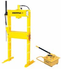 ENERPAC Hydraulic Press: Manual, H-Frame, 100 ton (MPN IPH10030). Key specifications — attr1088151: ENERPAC.