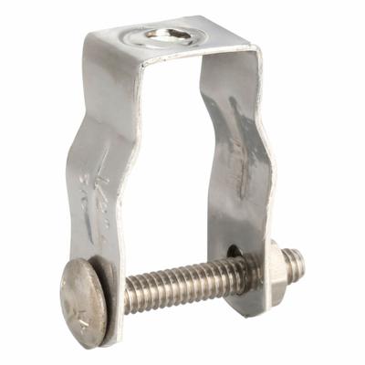 CALBRITE Conduit & Cable Hanger - Screw-On: 1/2 in Trade Size, 7/8 in, Stainless Steel - Hangers for Conduit & Pipe