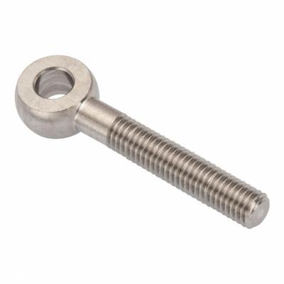 AMPG Fixed Rod End: Stainless Steel, Plain, 2 in Hole Center-to-End Lg, Left Hand - Stainless Steel Male Threaded Fixed Rod Ends
