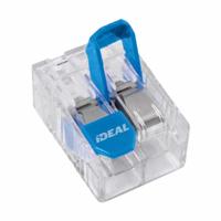IDEAL Lever Wire Connector: 3 Port, 22 AWG – 10 AWG Solid Wire Size Range, 30 A, 600 V (MPN 30-25L33J). Key specifications — attr1307071: IDEAL; attr1307104: Lever; attr1351713: In-Sure™ Lever.