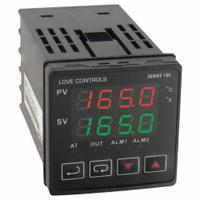 DWYER Temperature Controller: 16C, 1/16 DIN Size, RTD/Thermocouple, On/Off Action/PID, 32°F to 122°F (MPN 16C-2). Key specifications — Brand: DWYER; Control Mode: On/Off Action; Current: 40 mA; Display Type: Digital; Input Voltage: 100 to 240V AC; Output: Voltage Pulse; Product Type: Temperature Controller; Sensor Type: Thermocouple.