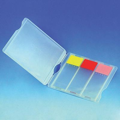 GLOBE SCIENTIFIC Lab Slide Mailer: Slides Holds Container, 3 Slides, Polypropylene - Lab Slide Mailers