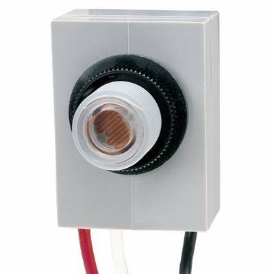 INTERMATIC Photocontrol: Flush In-Post Photocell Mounting, 3/8 in Stem Dia, SPST - Flush-Mounted Photocells