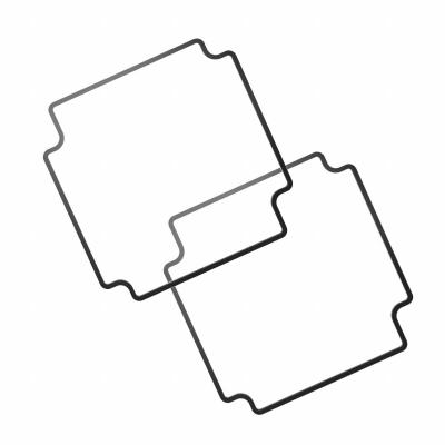 HAMMOND Electrical Enclosures: Repl Gasket, Temp Rating of -40°C to 150°C - Electrical Enclosure Accessories & Replacement Parts