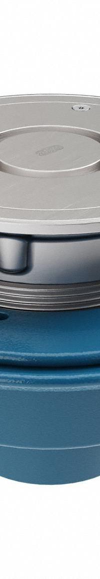 ZURN Floor Drain: Round, Cast Iron, 8 3/8 in Overall Dia, 7 1/8 in Overall Ht, Radial, LD (MPN ZN415-2NL-6H-LR). Key specifications — Brand: ZURN; Includes: Clamp Device; Connection Type: Push On.