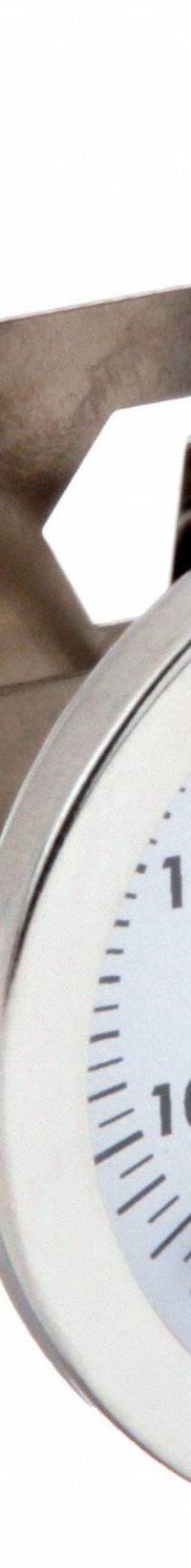 DWYER Clip On Dial Thermometer: 50°F to 400°F, +/- 2% Accuracy, 5 in Stem Lg, Fahrenheit (MPN CBT1750121). Key specifications — Accuracy: +/- 2%; Brand: DWYER; Temperature Units: Fahrenheit.