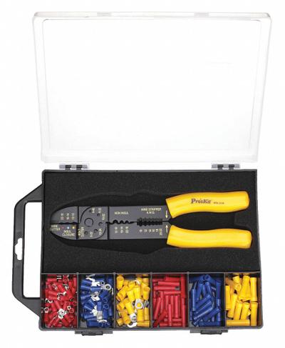 Eclipse Wire Terminal Kit: 176 Pieces, 22 AWG – 10 AWG Wire Sizes - Mixed Wire Connector & Terminal Sets