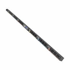 EATON TRIPP LITE PDU: Three-Phase, 42 Outlets, (18) C39 Combo Outlets/(24) C13, Metered, 0 RU (MPN EVMIGU23X). Key specifications — Plug Type: Universal; Brand: EATON TRIPP LITE; Phase: Three-Phase; Receptacle Type: (24) C13; Mounting Location: Vertical Rack; Facing: Front or Side.