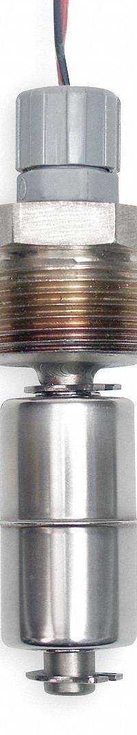 MADISON Alternator Closed Liquid Level Switch: Close On Rise, SPST, Stainless Steel (MPN M4169-1). Key specifications — attr211334: MADISON; attr1023755: Lead Wires; attr1023760: Vertical; attr1027626: 0.91.